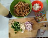 Foto langkah ke 1 dari resep Tumis Tempe Telur Puyuh.