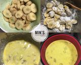 Hình bước làm 1 của món Bánh Chuối Hấp