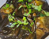 Foto del paso 9 de la receta: Guiso de alcachofas con salsa de tinta de sepia
