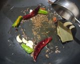 A picture of step 1 of Matar Paneer.
