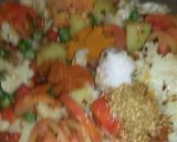 A picture of step 3 of Mix veg.