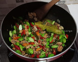 Foto langkah ke 5 dari resep Tumis Pete Cumi Asin.