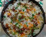 A picture of step 4 of Paneer Biryani.