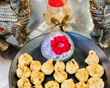 #खोया मेवा मुठिया (गुजिया इनोवेशन) रेसिपी चरण 10 फोटो