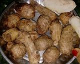 अरबी की सब्जी रेसिपी चरण 1 फोटो