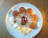 Foto langkah ke 6 dari resep Cireng Tempe Teri Kuah Cuko.