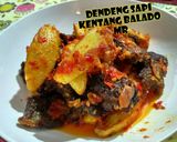 Foto langkah ke 8 dari resep Dendeng sapi kentang Balado MR💦💦.
