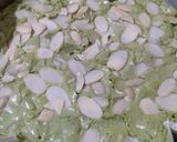 Foto langkah ke 4 dari resep Brownies Matcha Almond.