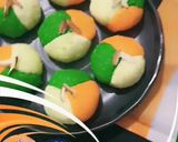 A picture of step 7 of Tricolour Peda.