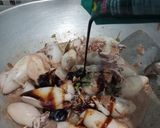 Foto langkah ke 6 dari resep Semur Cumi Bunting Isi Tahu Telur.