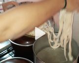 Foto del paso 8 de la receta: Fettucchini con estofado de pollo