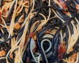 Foto del paso 6 de la receta Espaguetis con gambas y tomate