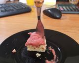 Epres, kókuszos túrókocka cukormentesen 😋🍓 recept fázis 8 fotója