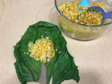 Arrolladitos de espinaca y arroz integral