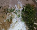 A picture of step 2 of Aaloo Roti.