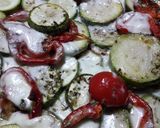 Foto del paso 3 de la receta: Colchón de vegetales 🥒🍆🌶🥔