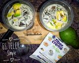 Foto langkah ke 3 dari resep Es Teler Simple Fibercreme.