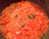 A picture of step 5 of Pappa al Pomodoro.