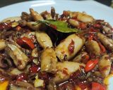 Foto langkah ke 7 dari resep Cumi Goreng Asam Manis.