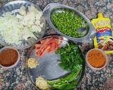 A picture of step 9 of Cauliflower Fried Rice.