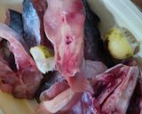 Foto langkah ke 1 dari resep Pepes ikan patin bumbu kuning.
