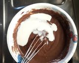 A picture of step 5 of Chocolate Pomegranate Dream Cake.