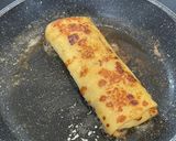 Une image de l'étape 8 de Pâte à crêpes à la Banane (et crêpes fourrés à la banane, topping chocolat, flambée au Rhum blanc).