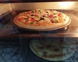 A picture of step 4 of Chicken Tikka Pizza 🍕🍕.