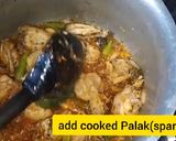 A picture of step 5 of Degi Chicken Palak.