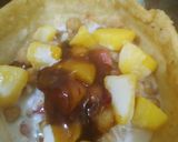 A picture of step 6 of Katori Dahi chnna chat.