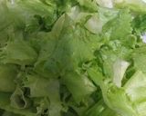 A picture of step 1 of Avocado and watermelon salad.