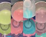 Foto langkah ke 5 dari resep Rainbow bread puding.