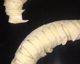 A picture of step 4 of Caterpillar pies.