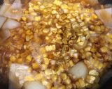 Foto langkah ke 3 dari resep Tumis jamur tofu.