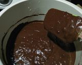 Gambar langkah 4 resipi Kek Coklat Lembab Vegan Super Mudah.
