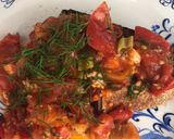 A picture of step 5 of Tomatoes on toast.