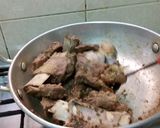 A picture of step 4 of Chanp Boti Masala.