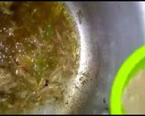 A picture of step 4 of Afghani palaou.