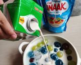 Foto langkah ke 5 dari resep Es Ximilu Creamy dengan Jelly Ball Bunga Telang.