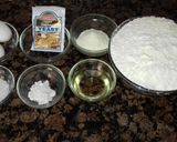 A picture of step 1 of Bread paties my own  recipe #Cookpadramadan.