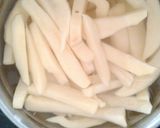 A picture of step 2 of French fries.