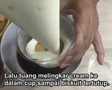 Foto langkah ke 6 dari resep TIRAMISU ALA HOTEL & CAFE - Tiramisu cup.