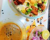 A picture of step 5 of Kabuli biryani.
