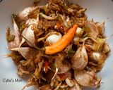 Foto langkah ke 4 dari resep ❤️ Tumis Bawang Putih Teri Cabe Rawit.