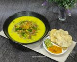 Foto langkah ke 5 dari resep Soto Kuning Khas Bogor.