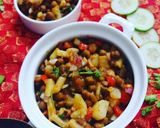 चटपटा चना चाट (Chatpata chana chaat recipe in hindi) रेसिपी चरण 5 फोटो