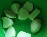 Foto del paso 4 de la receta: Borrajas con crema de cúrcuma fresca