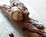 Csokoládés palacsinta kókuszos-tejbegríz krémmel recept fázis 5 fotója