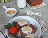 Foto langkah ke 4 dari resep Puding Brownies.