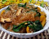 Hình bước làm 8 của món Miến xào cay 비빔당면